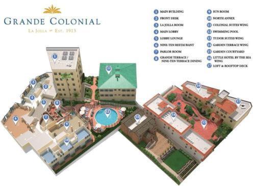 Grande Colonial La Jolla Hotel San Diego Kamer foto